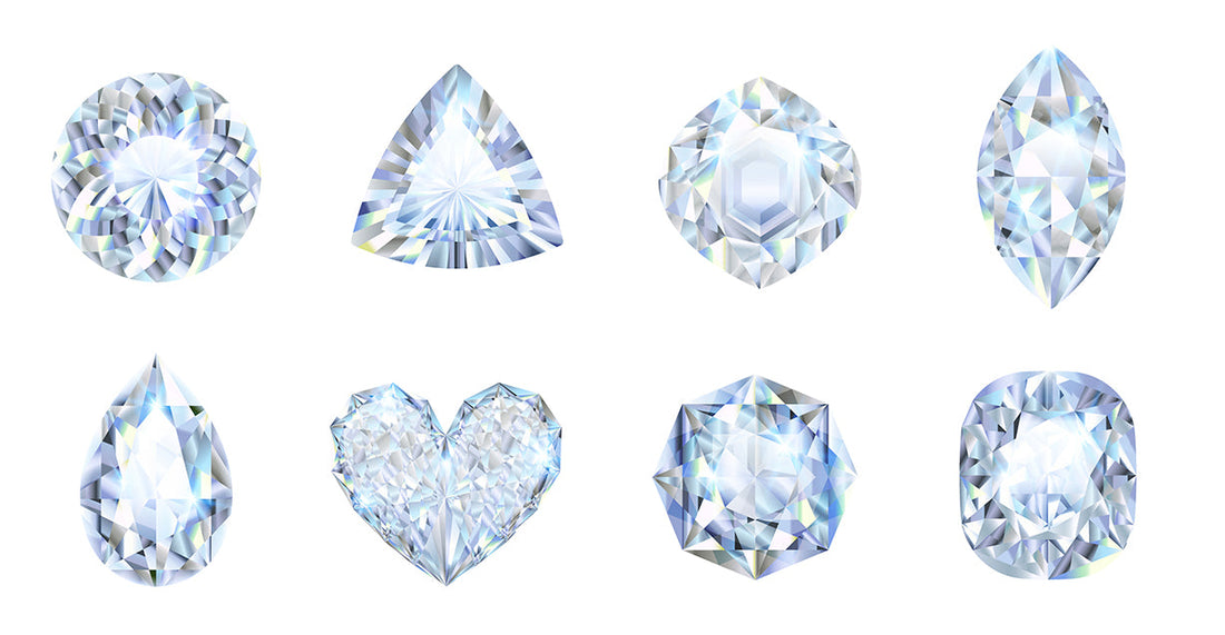 What Are the Different Cuts Available for White Natural Diamonds and Their Significance?