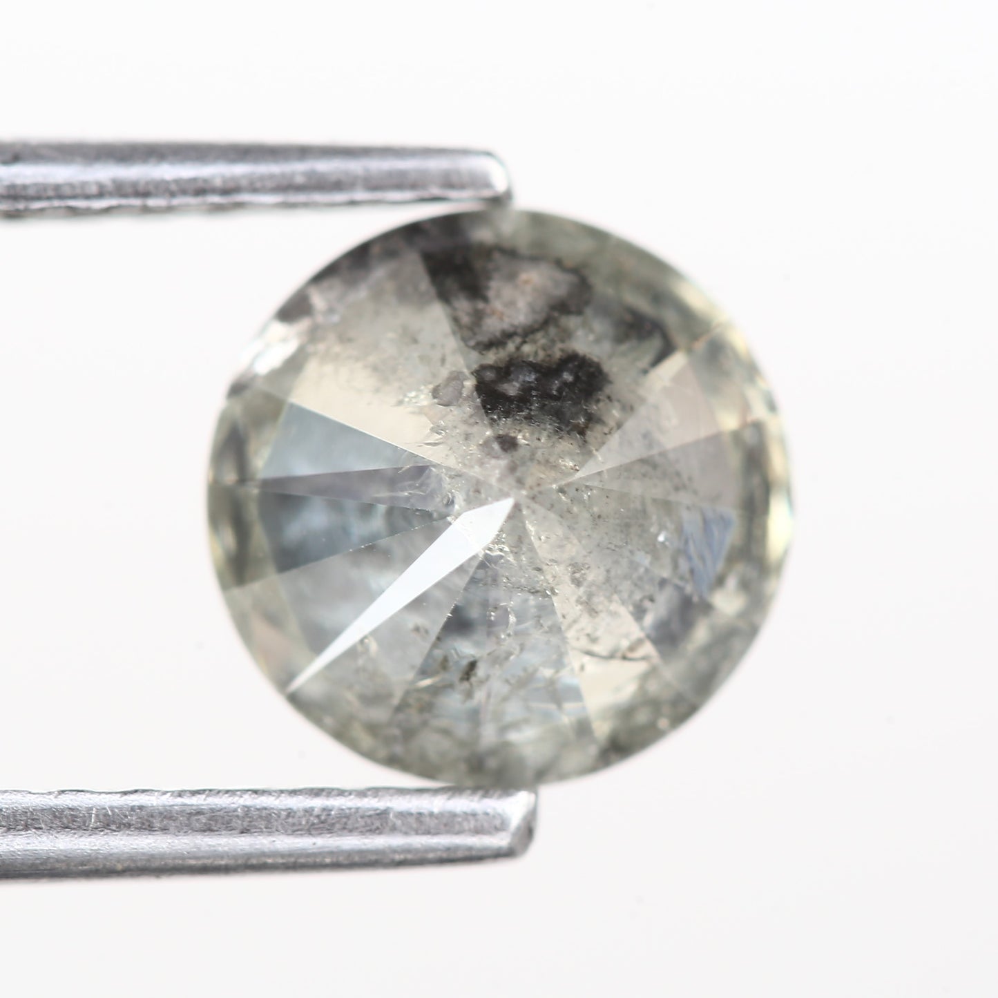 1.16 Ct. Round Brilliant Cut Fancy Gray Color Natural Diamond 6.82 mm