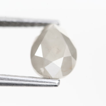 1.68 Ct. Pear full Cut Fancy Iced White Color Natural Diamond 7.89 mm