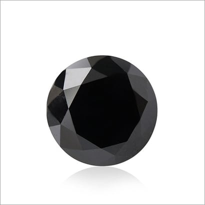 Round Shape Melee Black Diamond