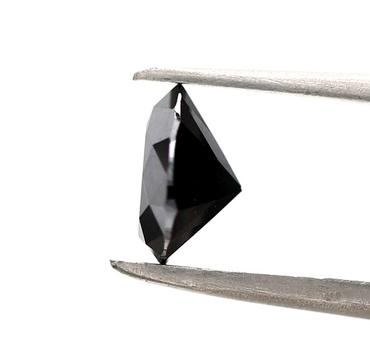 0.93 ct Pear Black Natural Loose Diamond for Ring