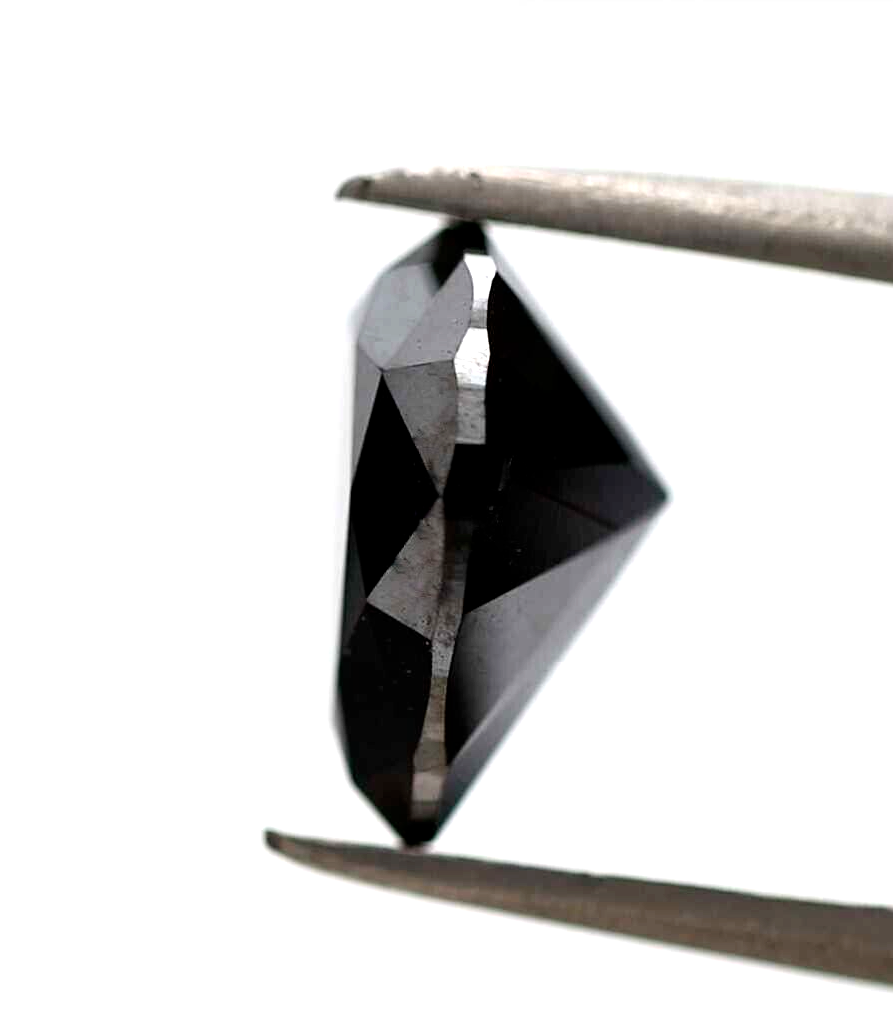 1.94 ct Black Diamond Fancy Black Color Loose for Ring