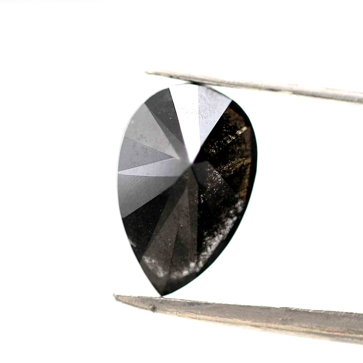 2.81 ct Natural Black Pear Shape Loose Diamond