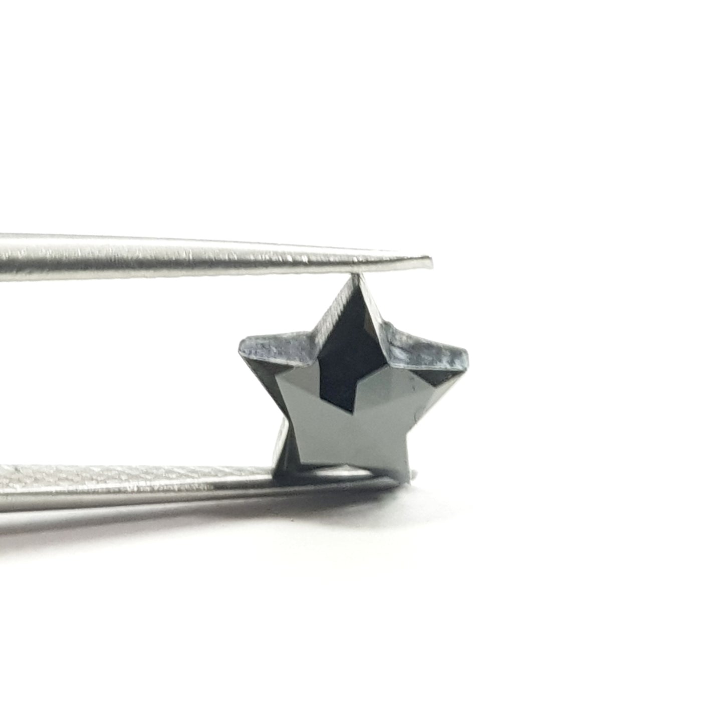 Fancy Black Color Loose Diamond, Star Shape 3.50 X 3.50 MM