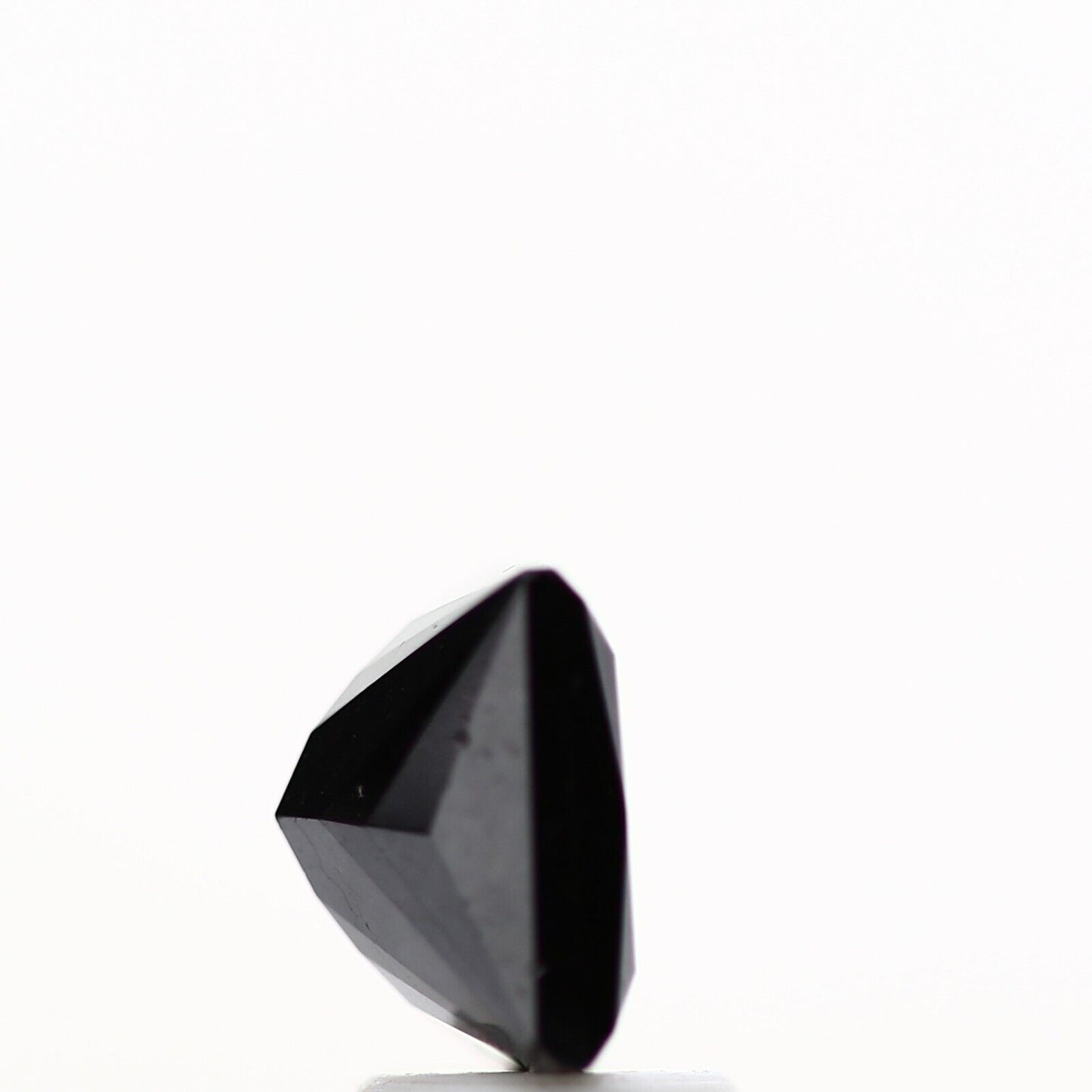3.10 ct Princess Cut Black Loose Diamond for Ring