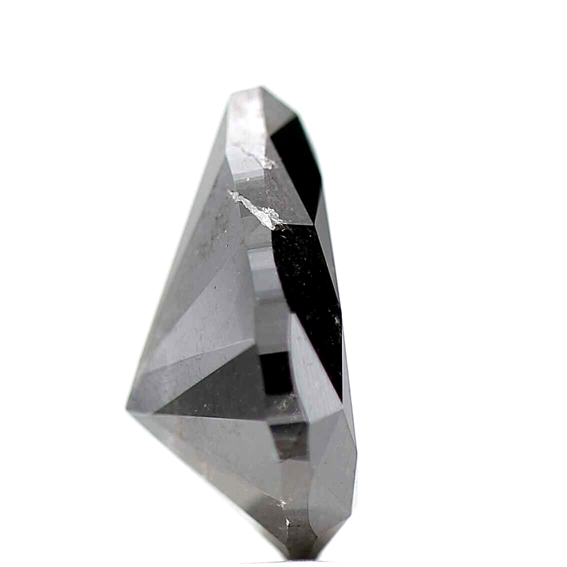 2.81 ct Natural Black Pear Shape Loose Diamond