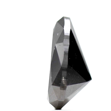 2.81 ct Natural Black Pear Shape Loose Diamond