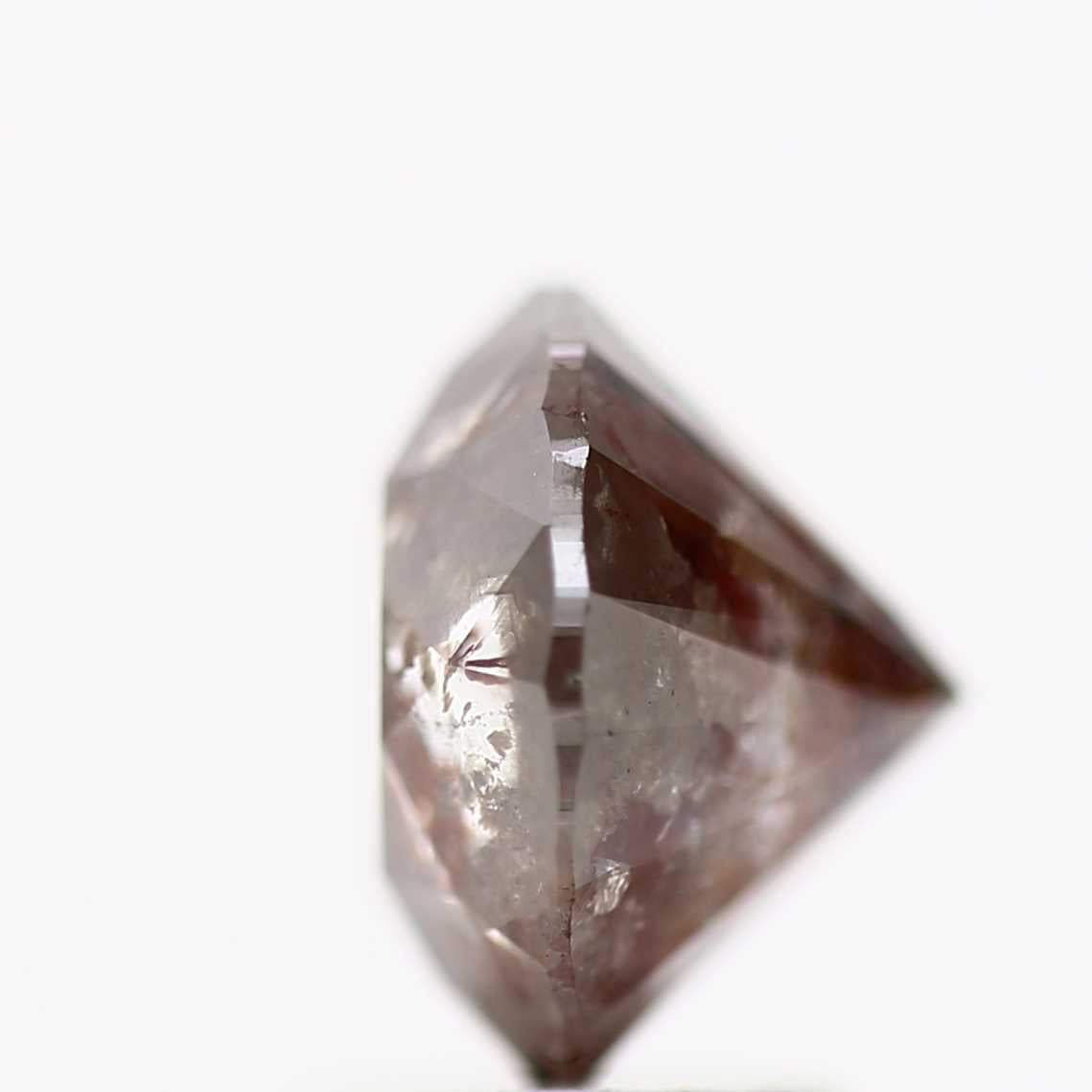 2.39 Carat Fancy Red Brown Round Brilliant Cut Natural Loose Diamond