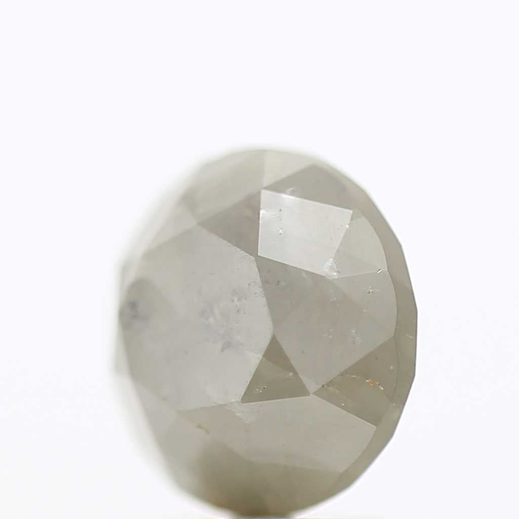 3.34 Carat Fancy Gray Round Shape Brilliant Cut Natural Loose Diamond