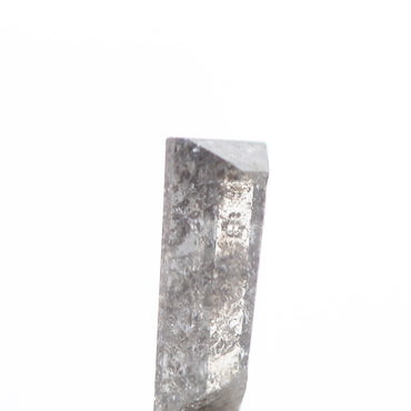 salt and pepper diamond ! 0.72 Ct 7.90 x 3.35 x 2.68 MM natural gray baguette loose diamond for engagement ring for her