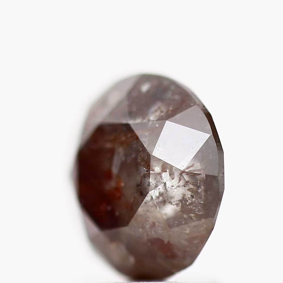 2.39 Carat Fancy Red Brown Round Brilliant Cut Natural Loose Diamond