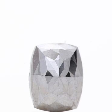 2.15 Ct Natural Black Cushion Single Cut Loose Diamond for Jewelery