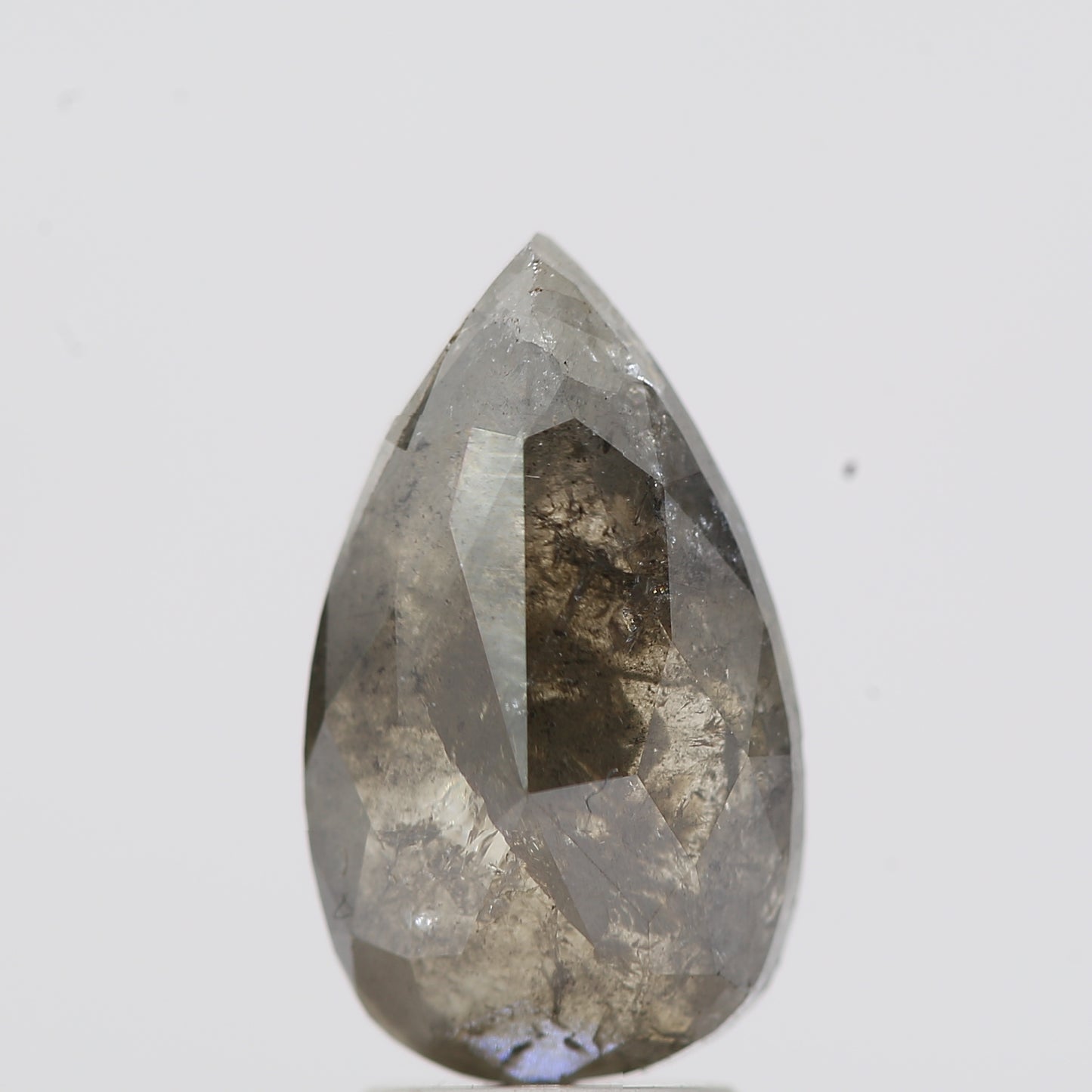 Salt and Pepper Diamond Fancy Gray Color 3.25 CT 12.60 x 7.50 x 3.80 MM Pear Cut Diamond! Natural Loose Diamond ! Christmas Gift for Her