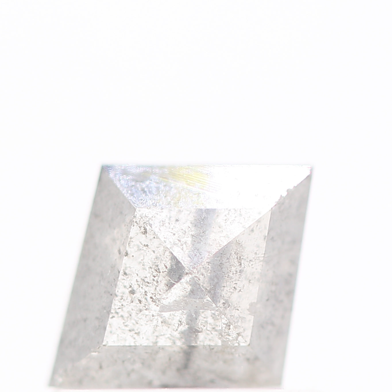 Salt and Pepper Diamond ! Fancy Gray Color Kite Diamond for Engagement Ring ! Natural Loose Diamond ! 0.46 Carat Gorgeous Diamond For Her