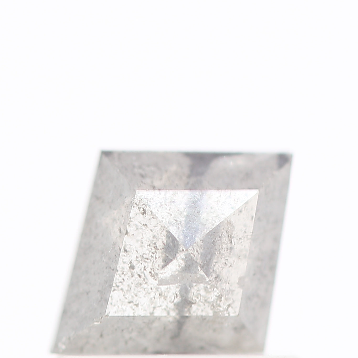 Salt and Pepper Diamond ! Fancy Gray Color Kite Diamond for Engagement Ring ! Natural Loose Diamond ! 0.46 Carat Gorgeous Diamond For Her