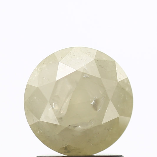 1.12 Carat Fancy Gray Rustic Round Shape Brilliant Cut Natural Loose Diamond