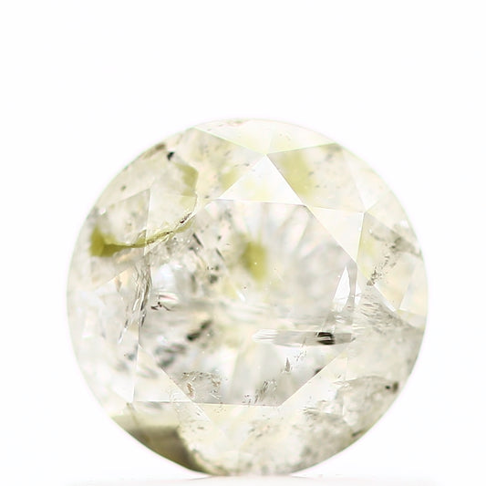 0.72 Carat Natural Diamond Fancy Gray White Icy Loose Diamond For Engagement Ring