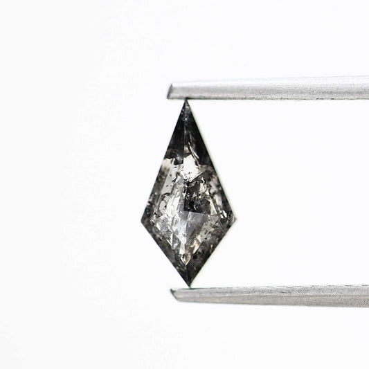 Salt and Pepper Diamond ! Fancy Gray Color Kite Diamond for Engagement Ring ! Natural Loose Diamond ! 0.48 Carat Unique Rare Diamond For Her