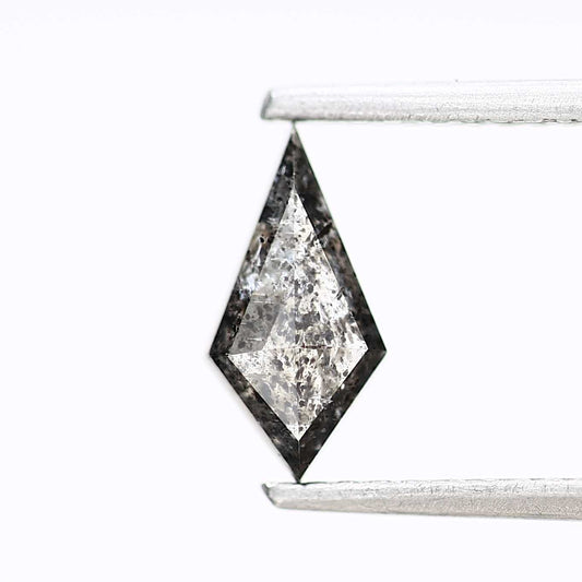 Salt and Pepper Kite Diamond ! Fancy Gray Color Diamond for Engagement Ring ! Natural Loose Diamond ! 0.57 Carat Unique Rare Diamond For Her