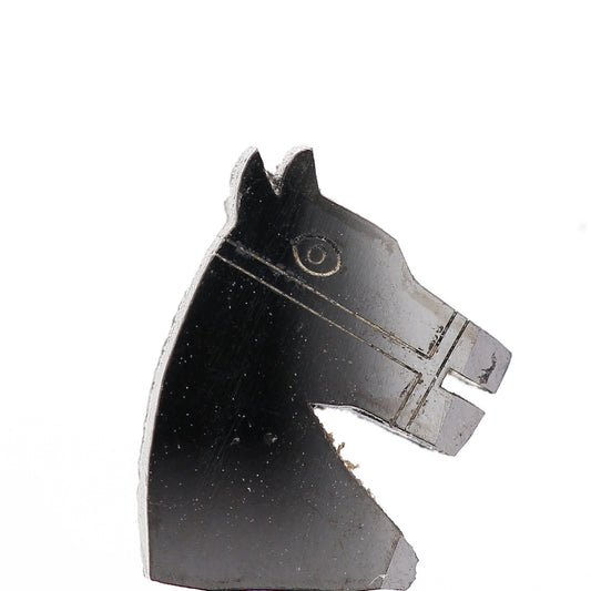 2.62 Ct Natural Black Horse Cut Loose Diamond for Jewelery