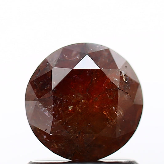 1.00 Carat Fancy Red Round Shape Brilliant Cut Natural Loose Diamond