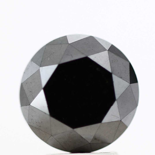 2.67 Carat Fancy Round Shape Brilliant Cut Natural Loose Diamond