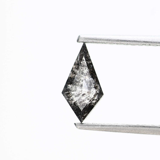 Salt and Pepper Diamond ! Fancy Gray Color Kite Diamond for Engagement Ring ! Natural Loose Diamond ! 0.55 Carat Gorgeous Diamond For Her