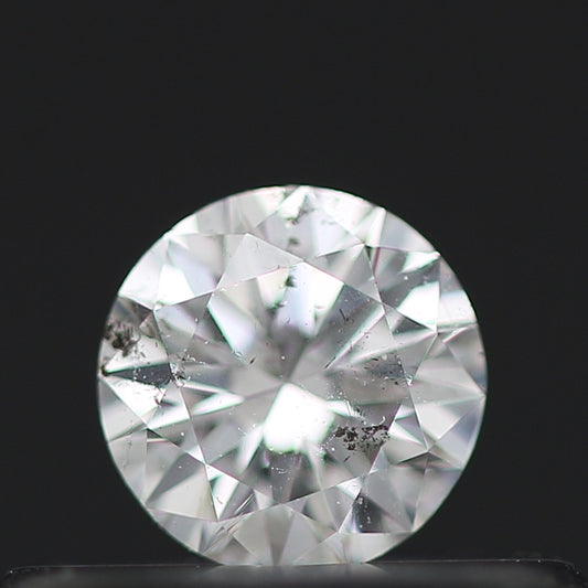 0.20 Carat White Round E/F, I1 Natural Loose Diamond