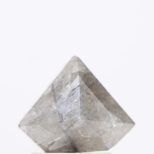 Salt and Pepper Kite Diamond ! 1.12 Ct 8.00 x 6.70 x 3.00 MM Natural Gray Loose Diamond for Engagement Ring for Her