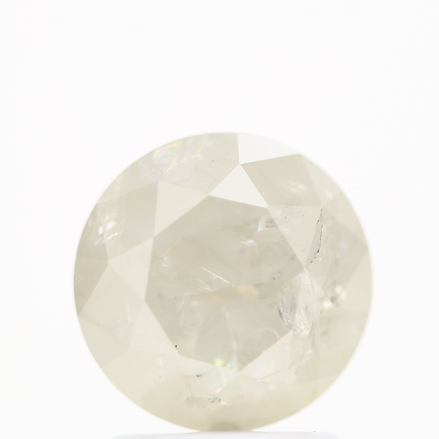 1.82 Carat Salt and Pepper Diamond Round Brilliant Cut Natural Loose Diamond