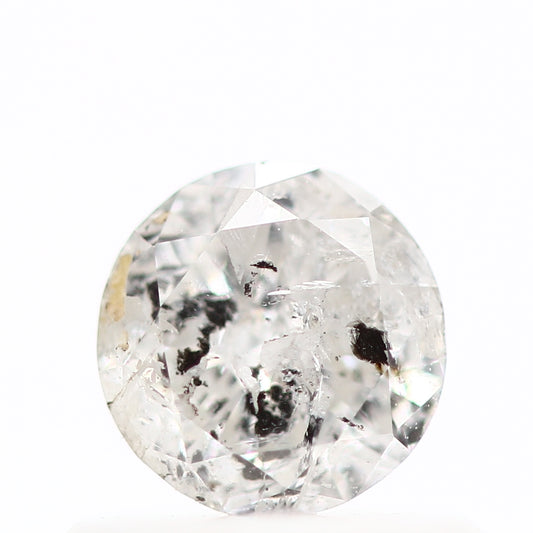 0.48 Carat Natural Diamond Fancy White Salt and Pepper Natural Loose Diamond