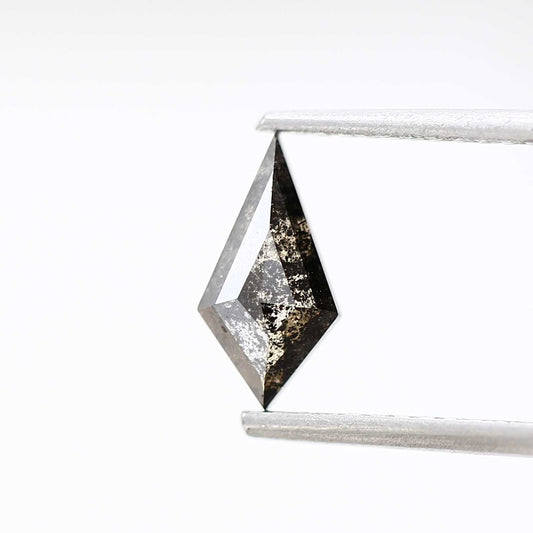 Salt and Pepper Diamond ! Fancy Gray Color Kite Diamond for Engagement Ring ! Natural Loose Diamond ! 0.51 Carat Unique Rare Diamond For Her