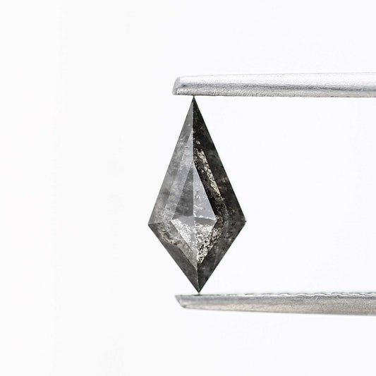 Salt and Pepper Diamond ! Fancy Gray Color Kite Diamond for Engagement Ring ! Natural Loose Diamond ! 0.52 Carat Unique Rare Diamond For Her