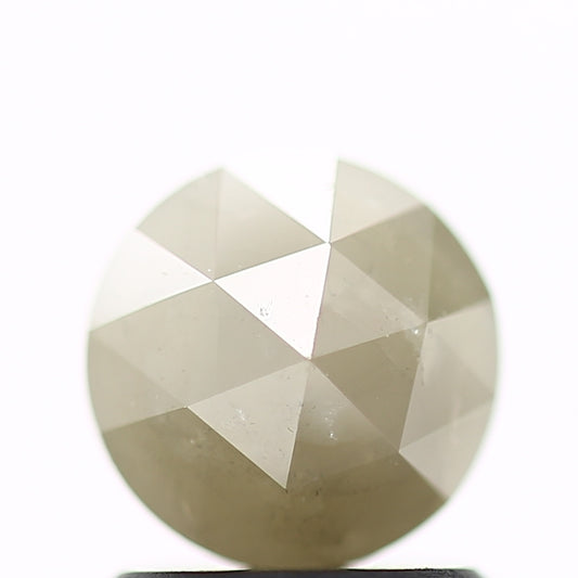 1.04 Carat Fancy Gray Rose cut Round Brilliant Cut Natural Loose Diamond