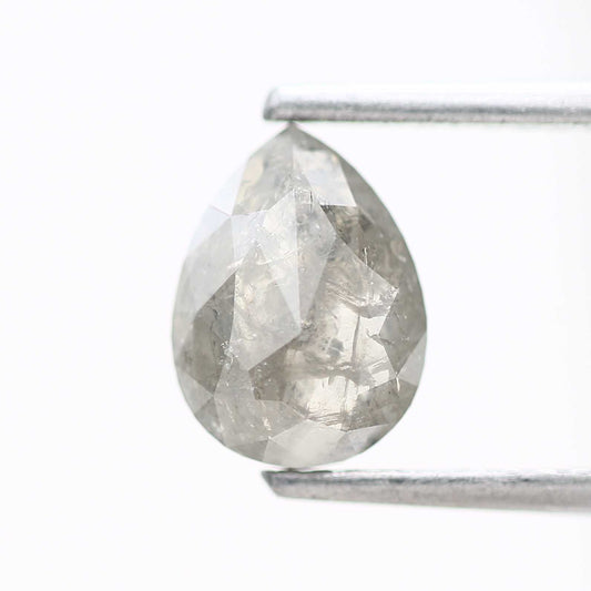 Salt and Pepper Diamond Fancy Gray Color 1.05 CT 8.05 x 6.03 x 2.40 MM Pear Cut Diamond! Natural Loose Diamond ! Christmas Gift for Her