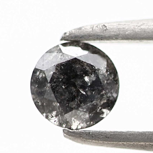 0.27 Carat Fancy Gray Round Shape Brilliant Cut Natural Loose Diamond