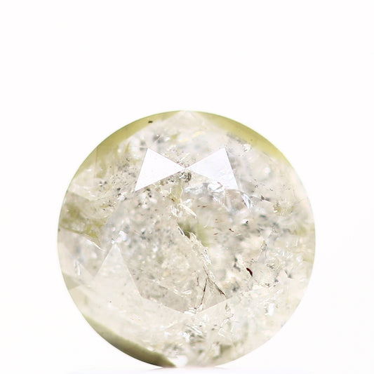 0.66 Carat Salt and Papper Diamond Fancy Round Shape Brilliant Cut Natural Loose Diamond