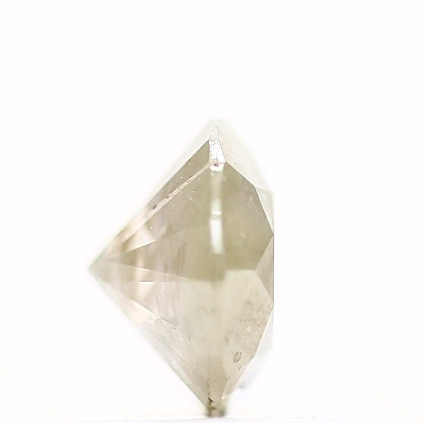 0.76 Carat Fancy Icy Gray Round Shape Brilliant Cut Natural Loose Diamond