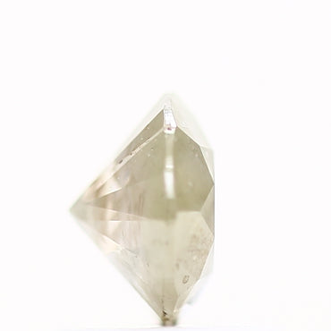 0.76 Carat Fancy Icy Gray Round Shape Brilliant Cut Natural Loose Diamond