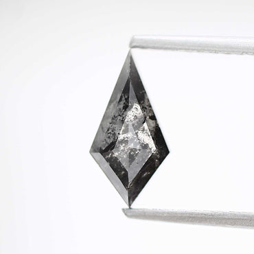 Salt and Pepper Kite Diamond ! Fancy Gray Color Diamond for Engagement Ring ! Natural Loose Diamond ! 0.83 Ct Sparkling Diamond For Her