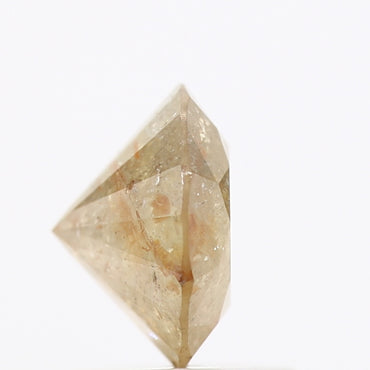 Salt and Pepper Round Diamond ! Fancy Orange Brilliant Cut Diamond for Engagement Ring, Natural Loose Diamond ! 1.30 Ct Diamond Gift for Her