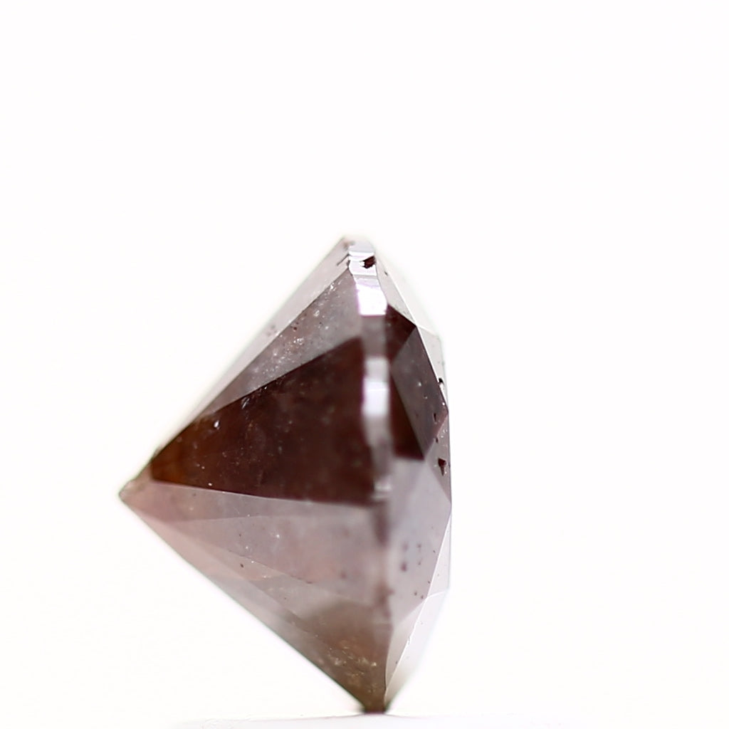 1.16 Carat Rustic Red Round Shape Brilliant Cut Natural Loose Diamond