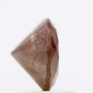 1.51 Carat Fancy Brown Rustic Round Shape Brilliant Cut Natural Loose Diamond