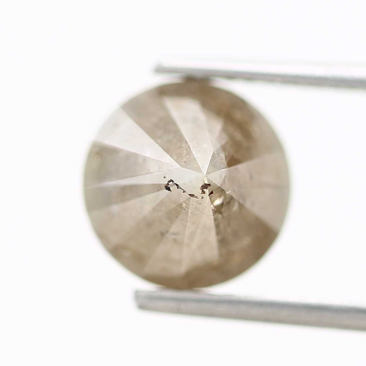 2.83 Carat Fancy Brown Rustic Round Cut Natural Loose Diamond