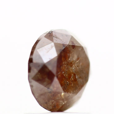 1.56 Carat Brown Round Shape Brilliant Cut Natural Loose Diamond