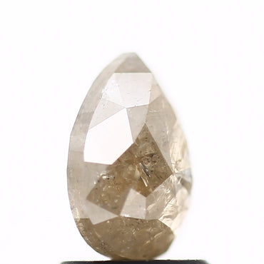 Salt and Pepper Diamond Fancy Brown Color 1.28 CT 7.78 x 5.85 x 3.19 MM Pear Cut Diamond! Natural Loose Diamond ! Christmas Gift for Her