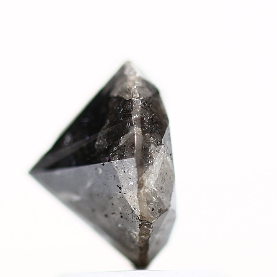 1.54 Carat Fancy Gray Round Shape Diamond Natural Loose Diamond