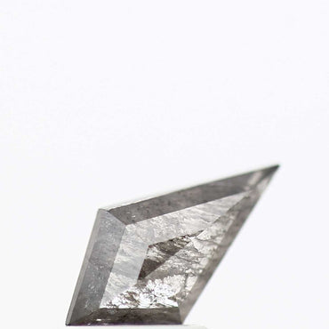 Salt and Pepper Diamond ! Fancy Gray Color Kite Diamond for Engagement Ring ! Natural Loose Diamond ! 0.67 Carat Unique Rare Diamond For Her