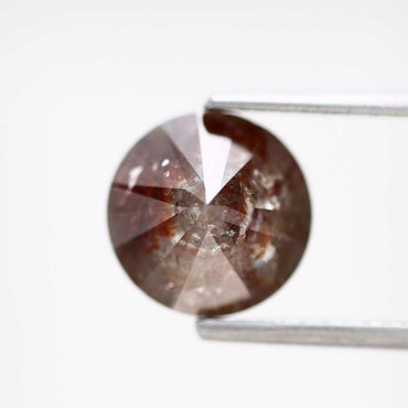 2.39 Carat Fancy Red Brown Round Brilliant Cut Natural Loose Diamond