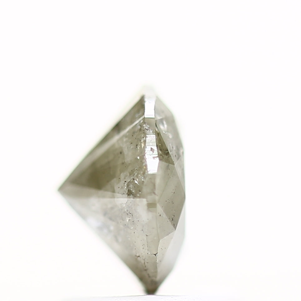 1.08 Carat Fancy Gray Round Shape Brilliant Cut Natural Loose Diamond